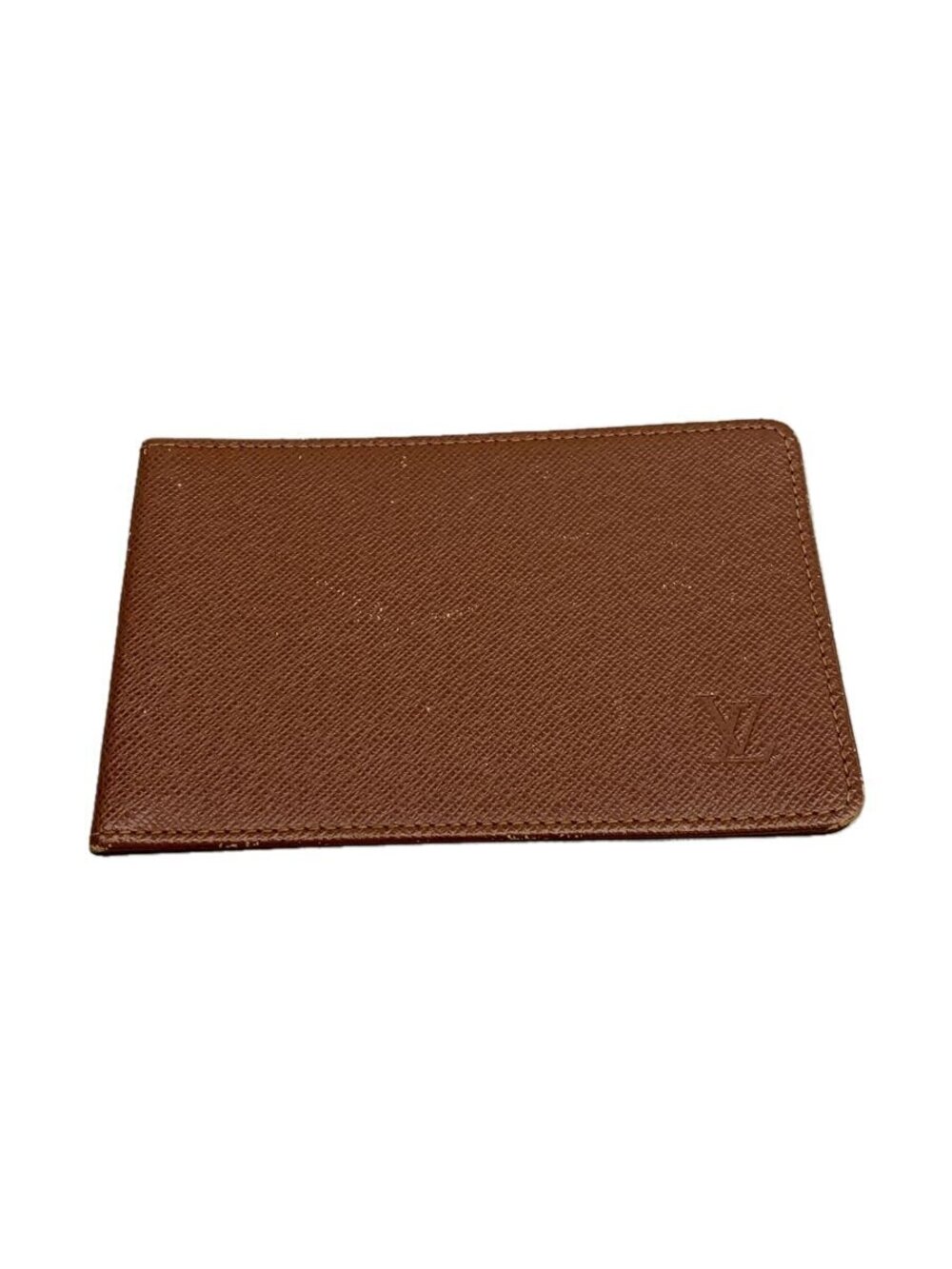 LOUIS VUITTON Pass Case Wallet Brown